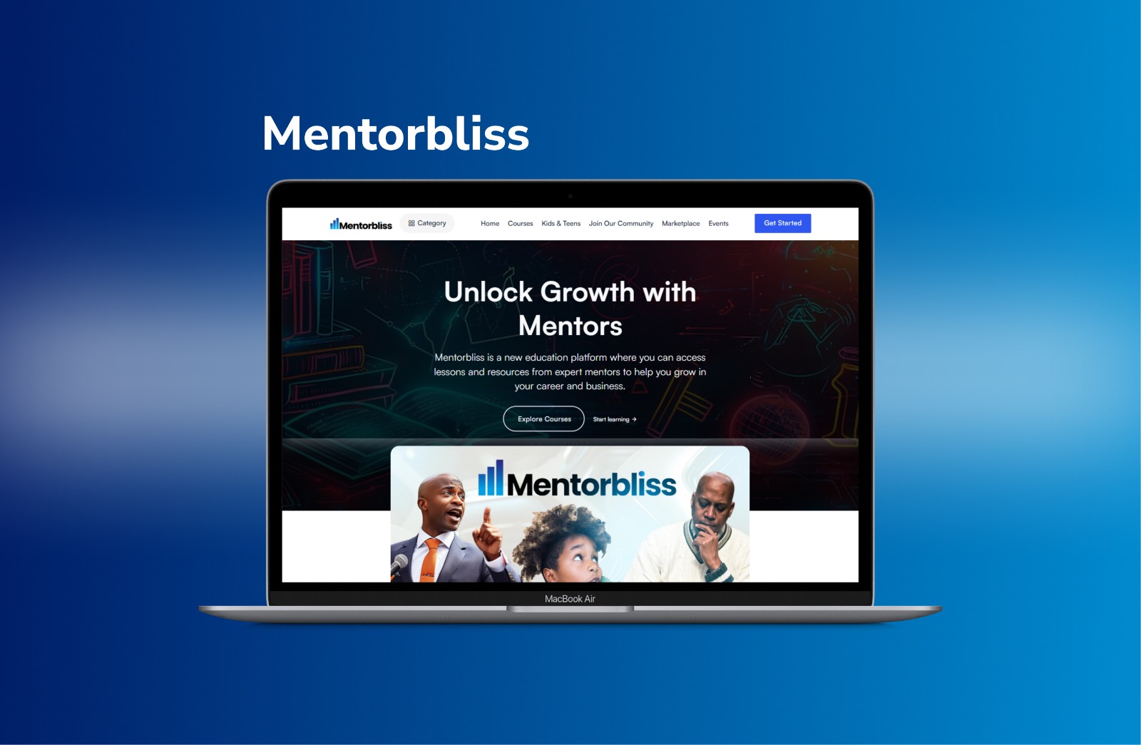 Mentorbliss project illustration