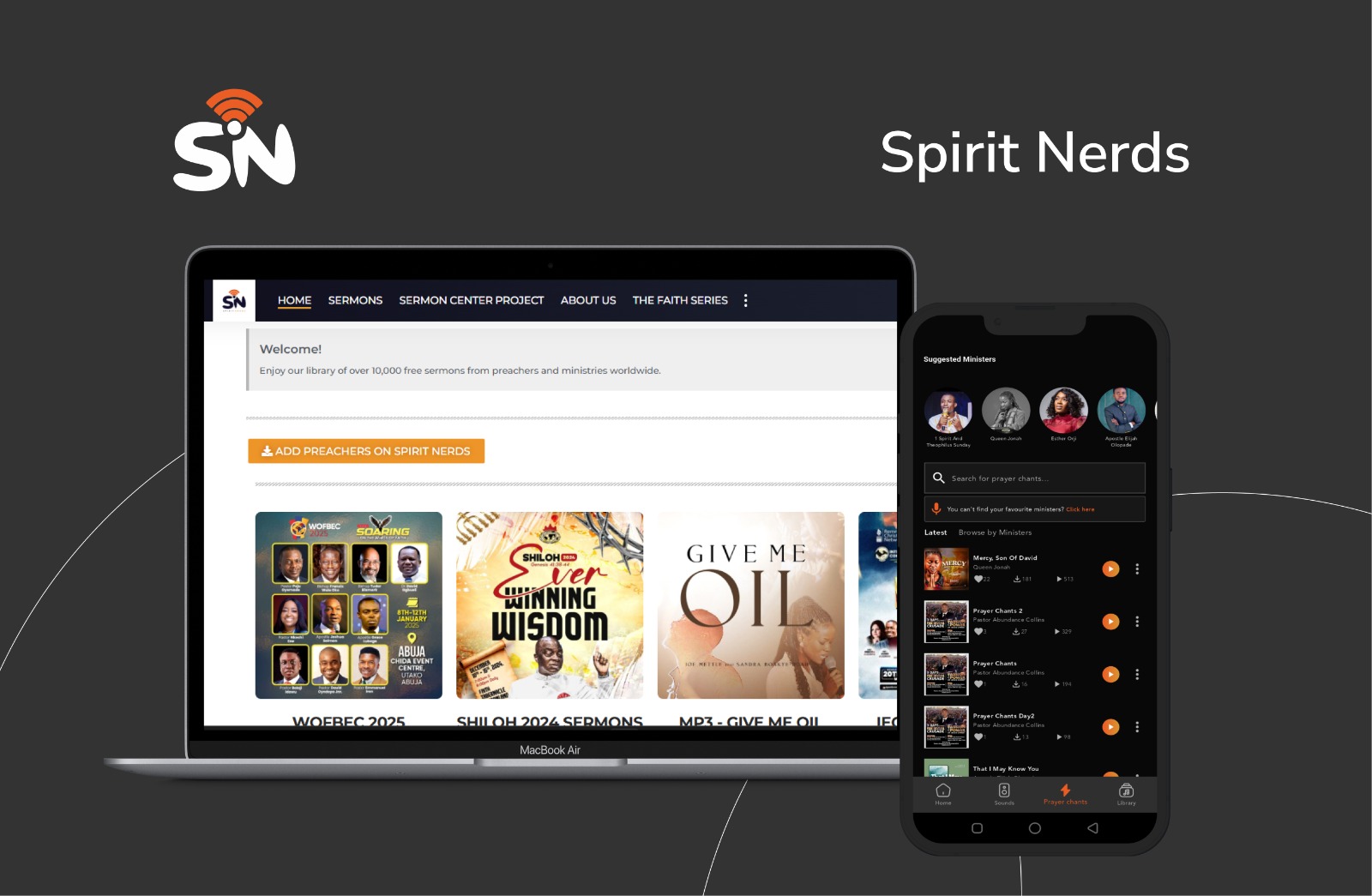 Spirit Nerds project illustration